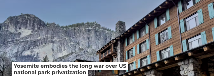 The Ahwahnee is a privately run hotel inside Yosemite National Park. George Rose/Getty Images
